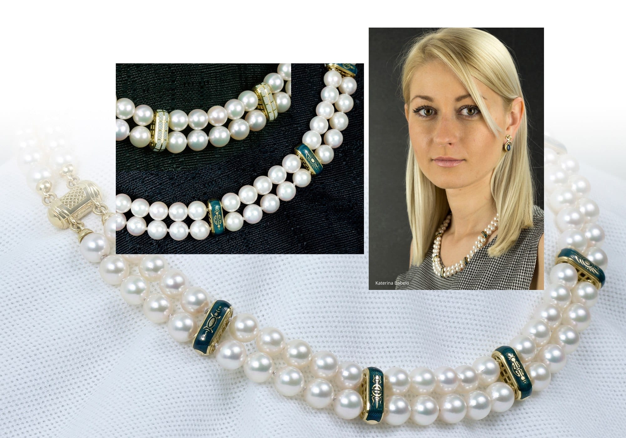 Finished necklace — both sides